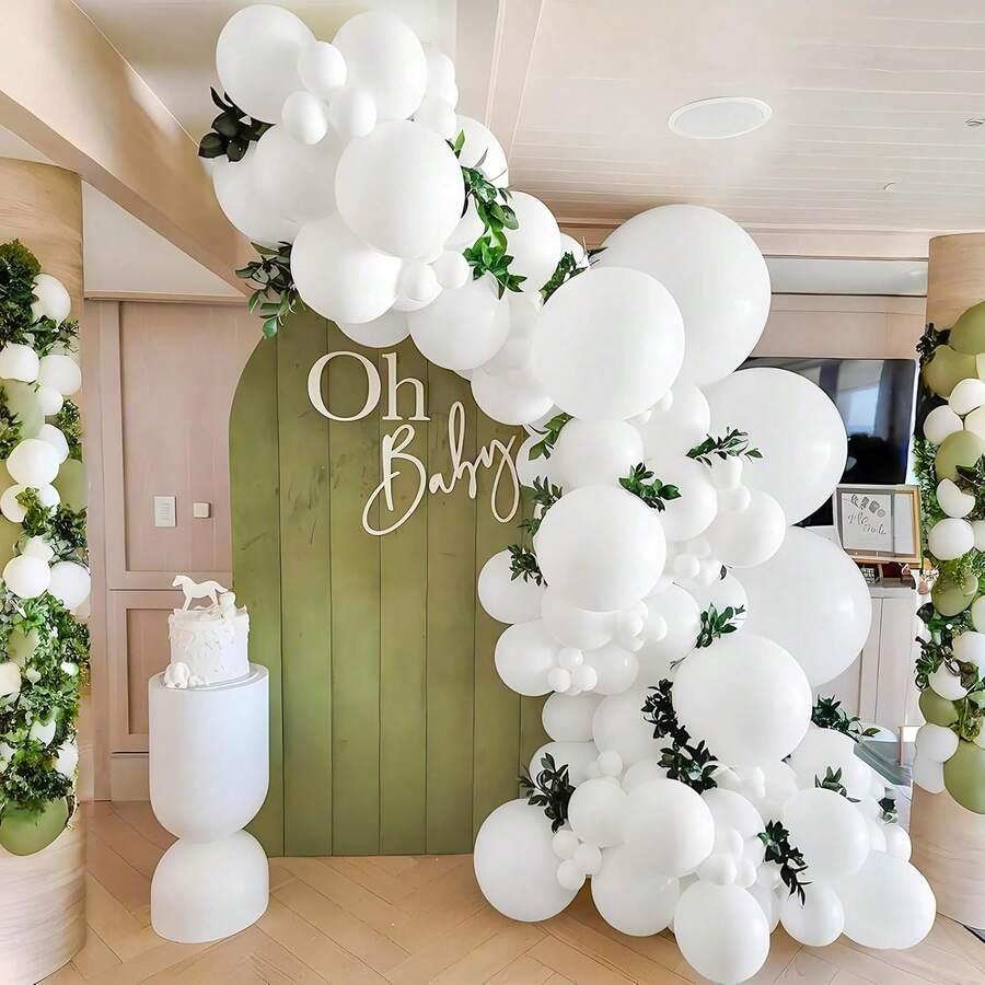 SHEIN BIAŁY BALON 50SZT S07__13