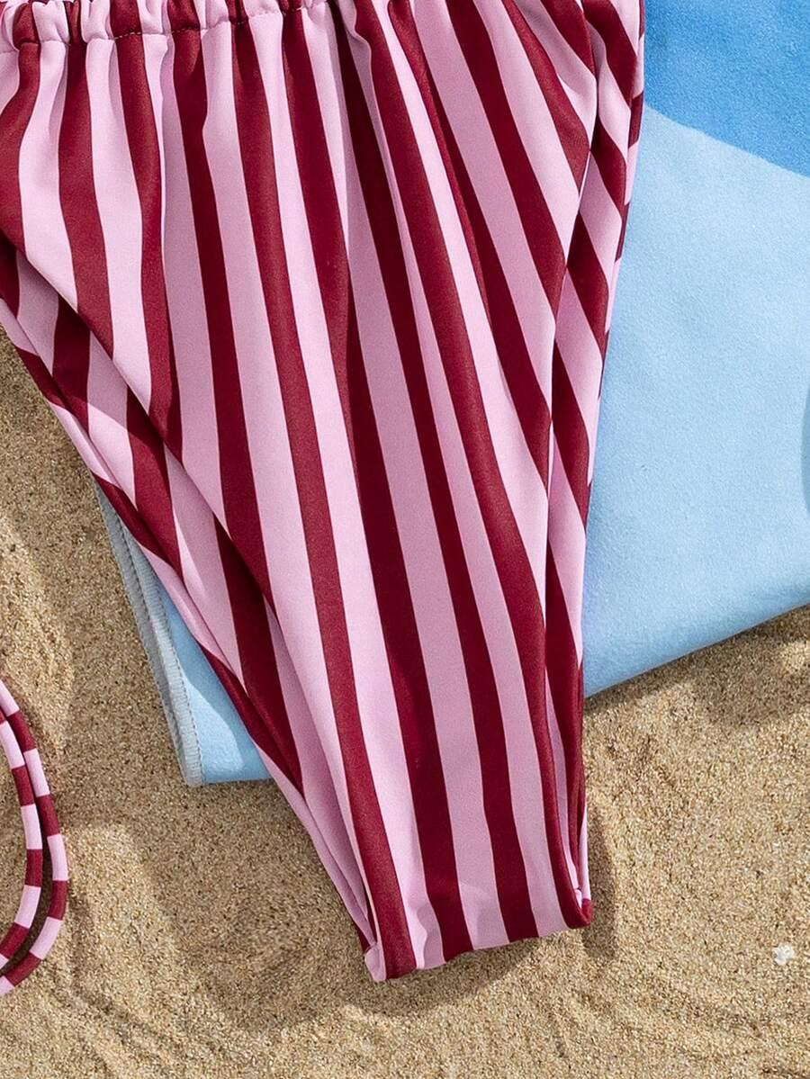SHEIN STRÓJ KĄPIELOWY DWUCZĘŚCIOWY S09__S