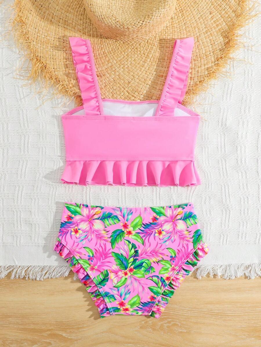 SHEIN DWUCZĘŚCIOWY STRÓJ KĄPIELOWY S09__134/140
