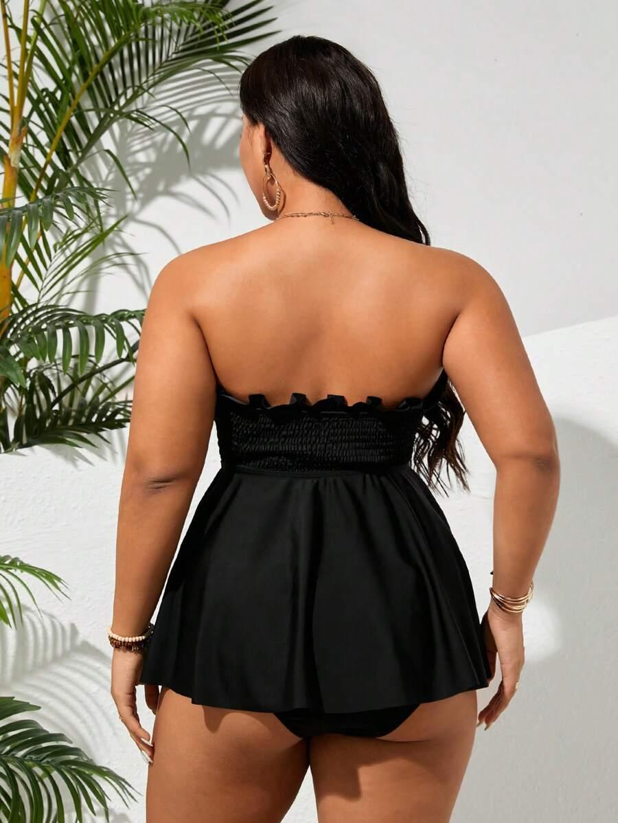SHEIN KOSTIUM KĄPIELOWY DWUCZĘŚCIOWY S09__46