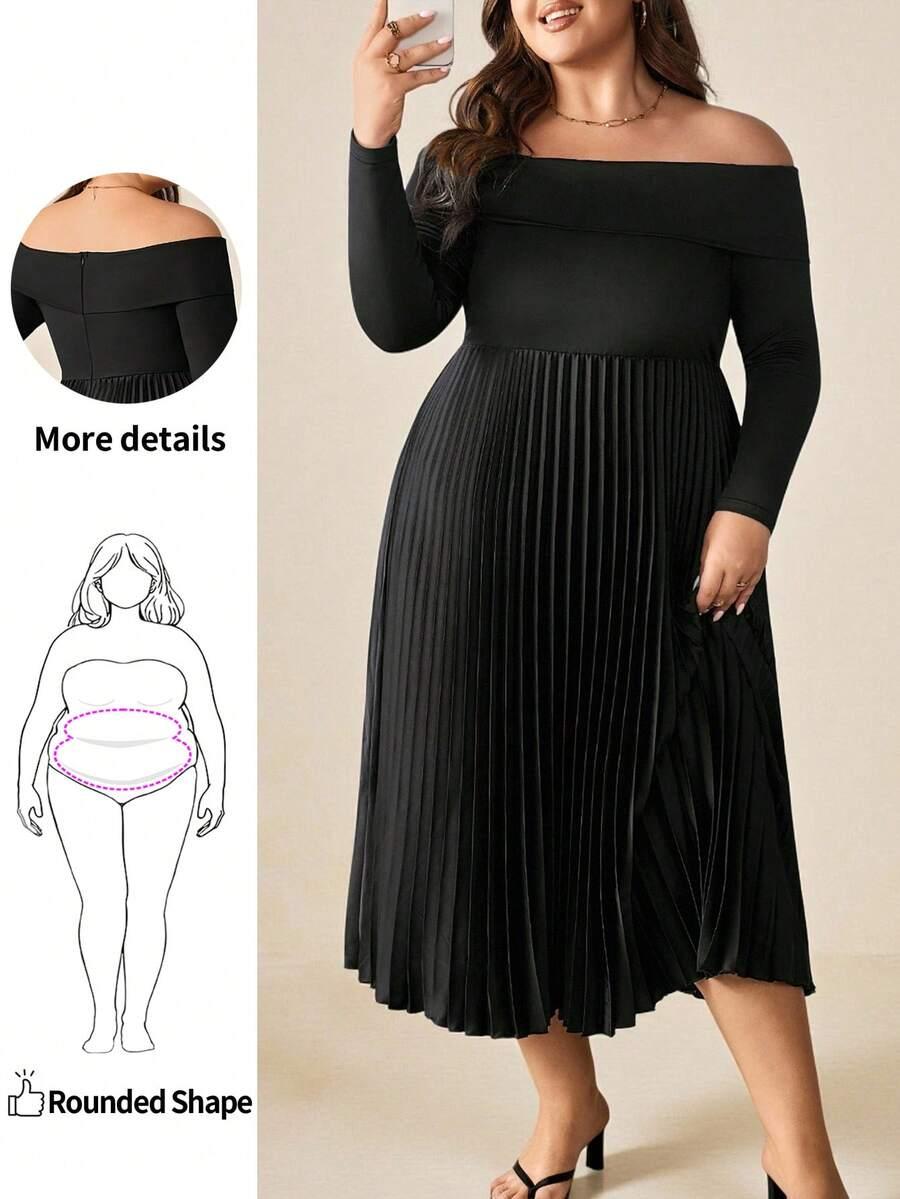 ENLIVA CZARNA MIDI SUKIENKA S06__48