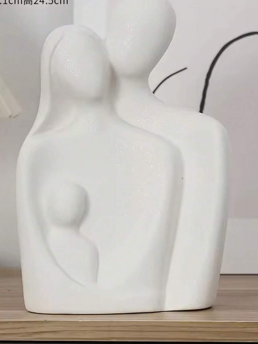 SHEIN BIAŁA OZDOBNA FIGURKA S07__4,5X8