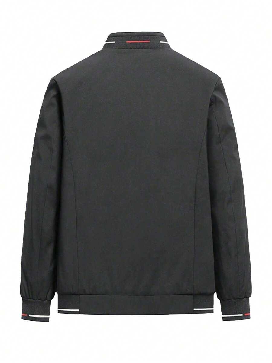 SHEIN CZARNA KURTKA STÓJKA S06__XXL