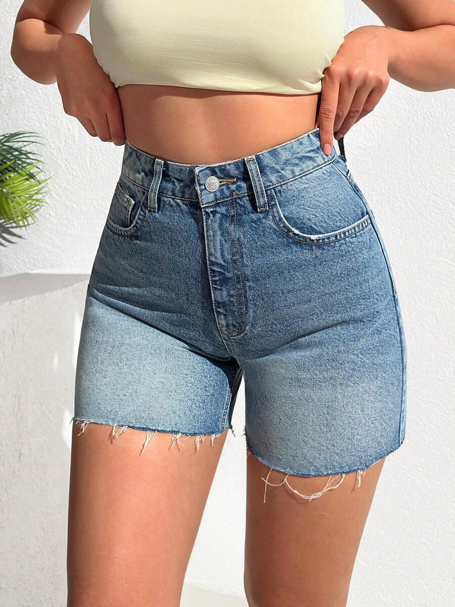 SHEIN SPODENKI JEANS CASUAL S09__S