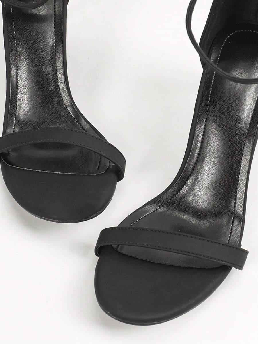 SHEIN CZARNE SANDAŁY OBCAS S06__39