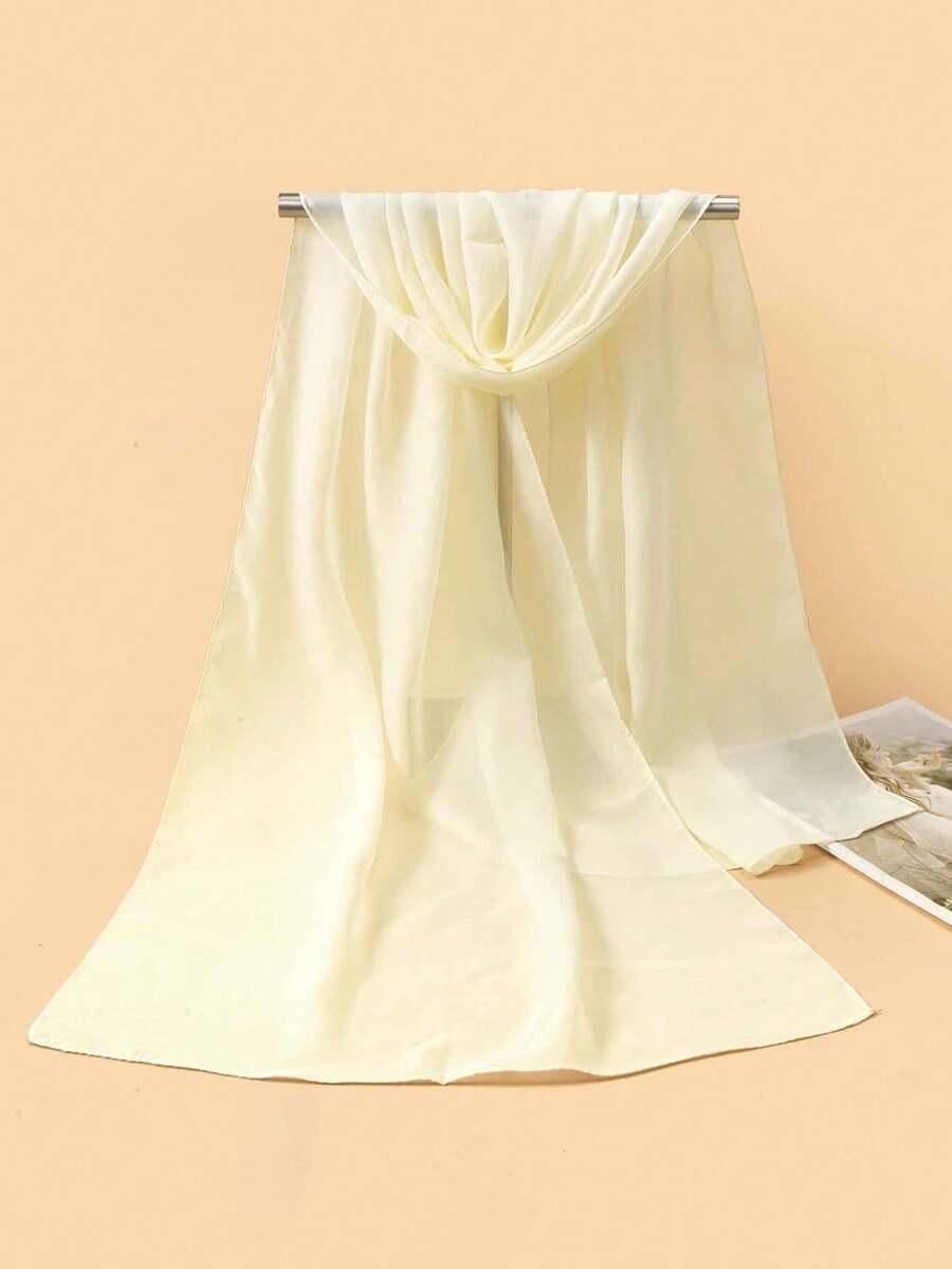 SHEIN ŻÓŁTA CHUSTA SZALIK S07