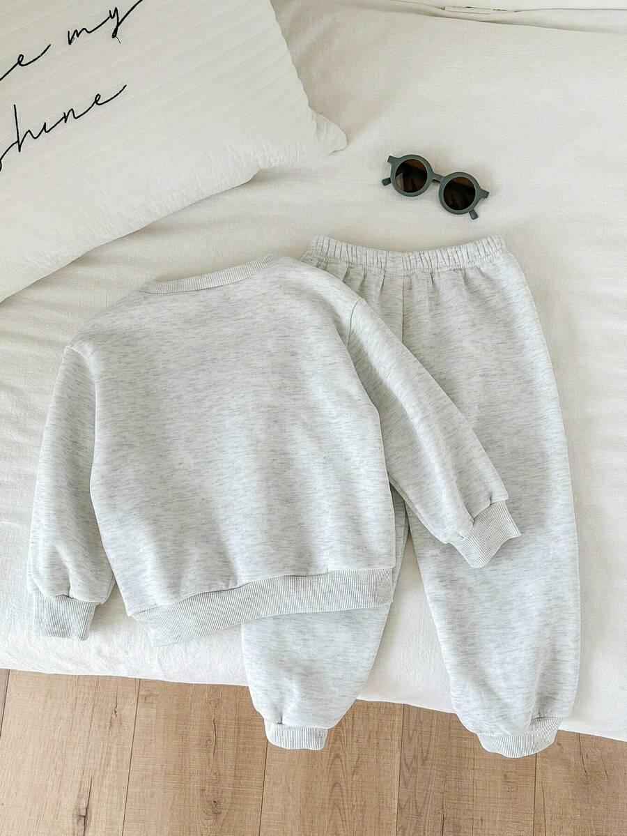SHEIN SPODNIE DRESOWE BLUZA KOMPLET S06__116-122