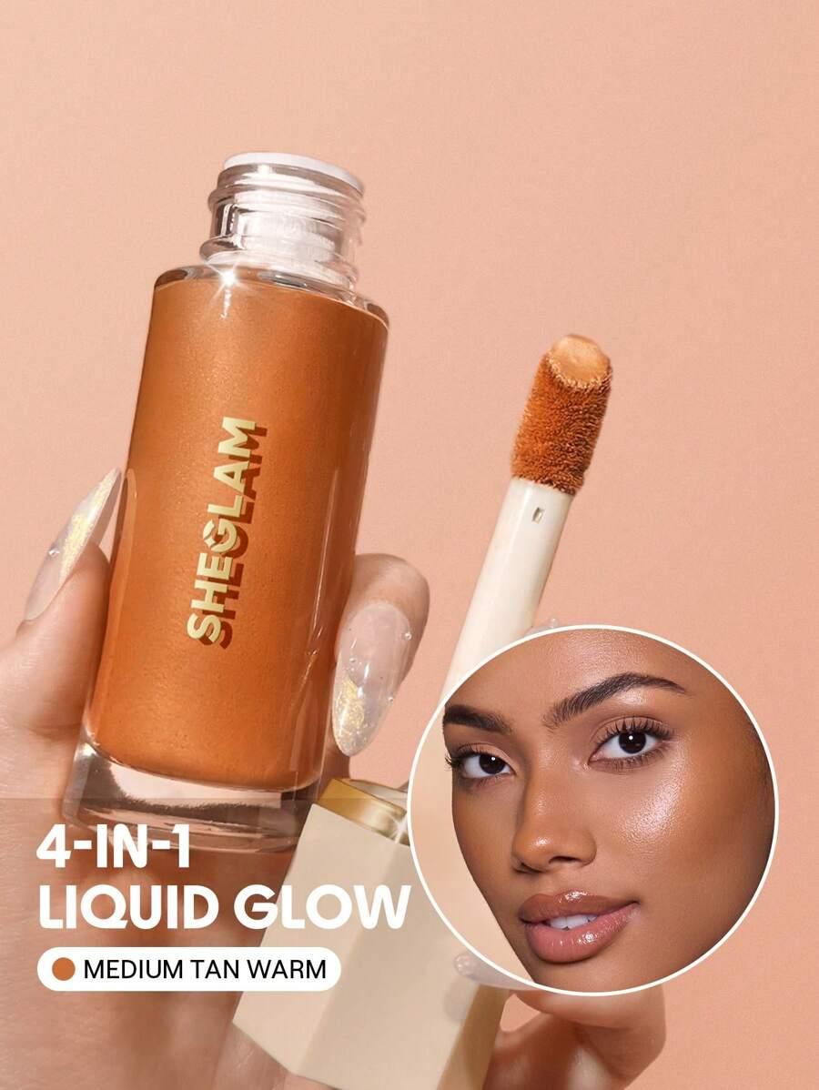 SHEGLAM ROZŚWIETLACZ DO TWARZY MEDIUM TAN WARM S07__30ML