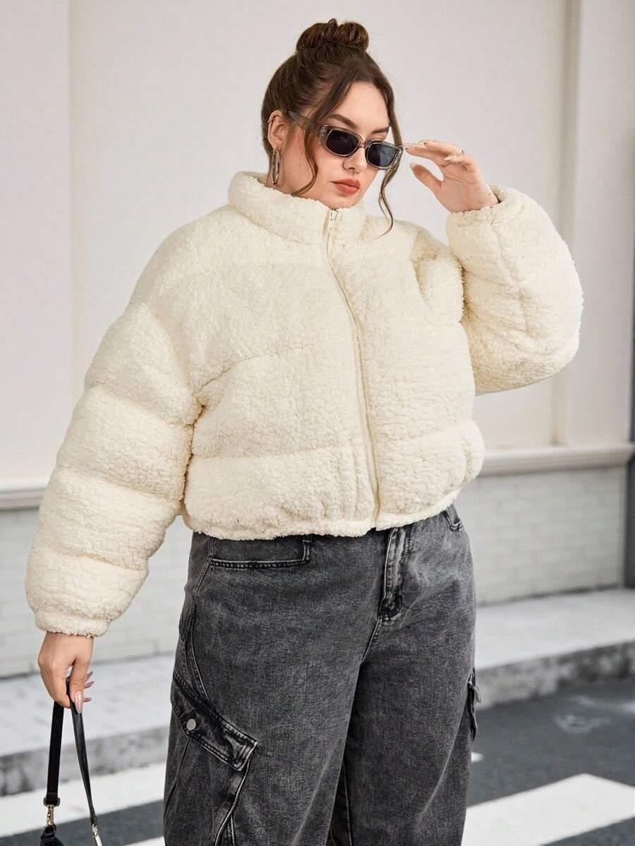 SHEIN BEŻOWA KURTKA MIŚ W01__60