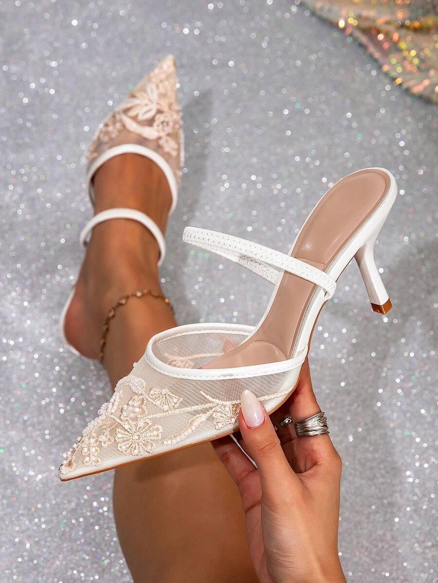 SHEIN BIAŁE CZÓŁENKA OBCAS S06__39,5
