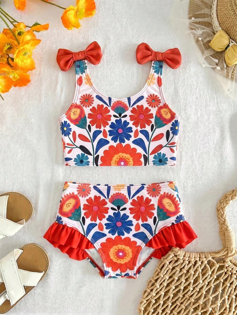 SHEIN DWUCZĘŚCIOWY STRÓJ KĄPIELOWY S09__116-122