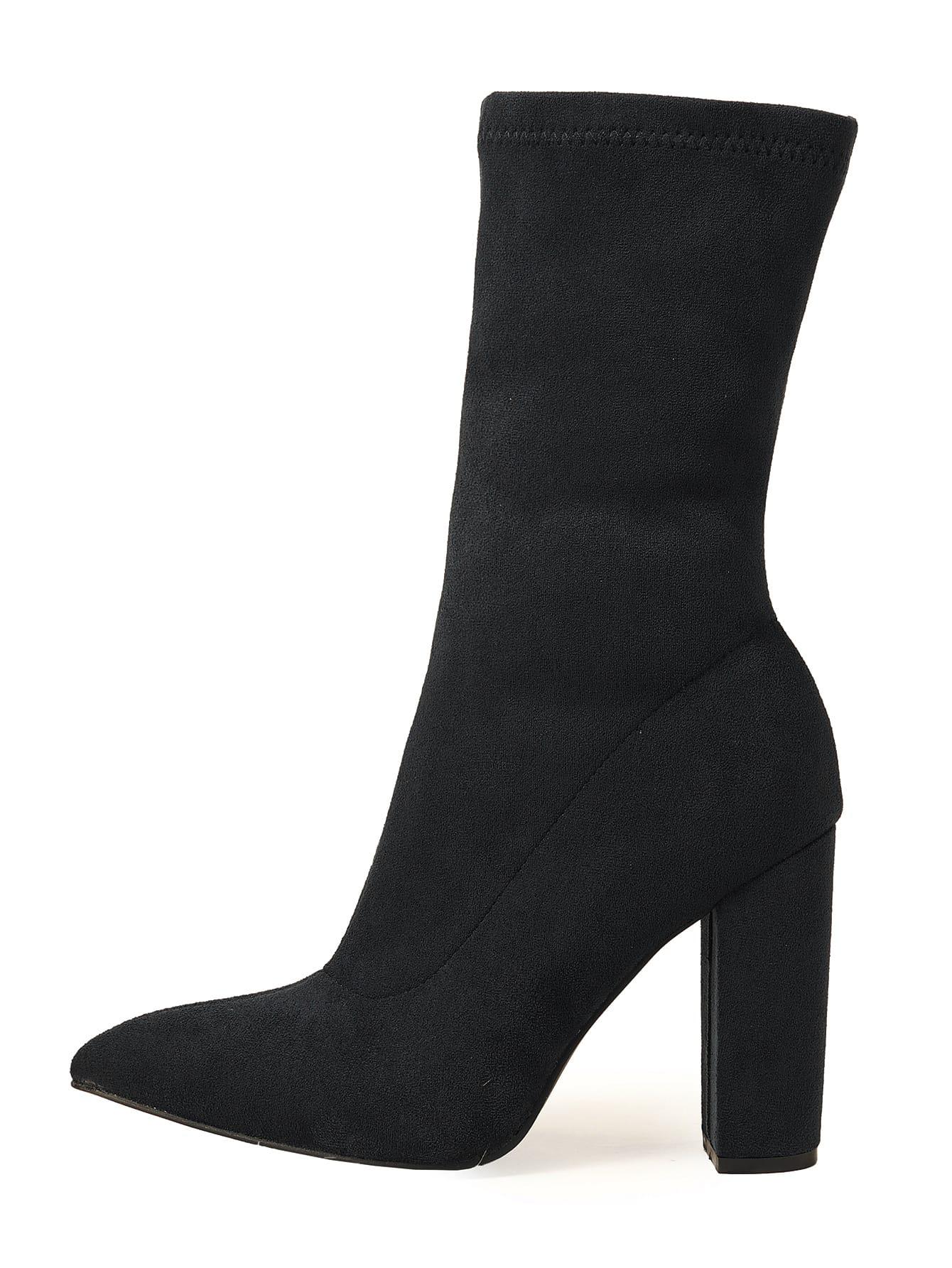 SHEIN CZARNE BOTKI ZAMEK W01__40,5