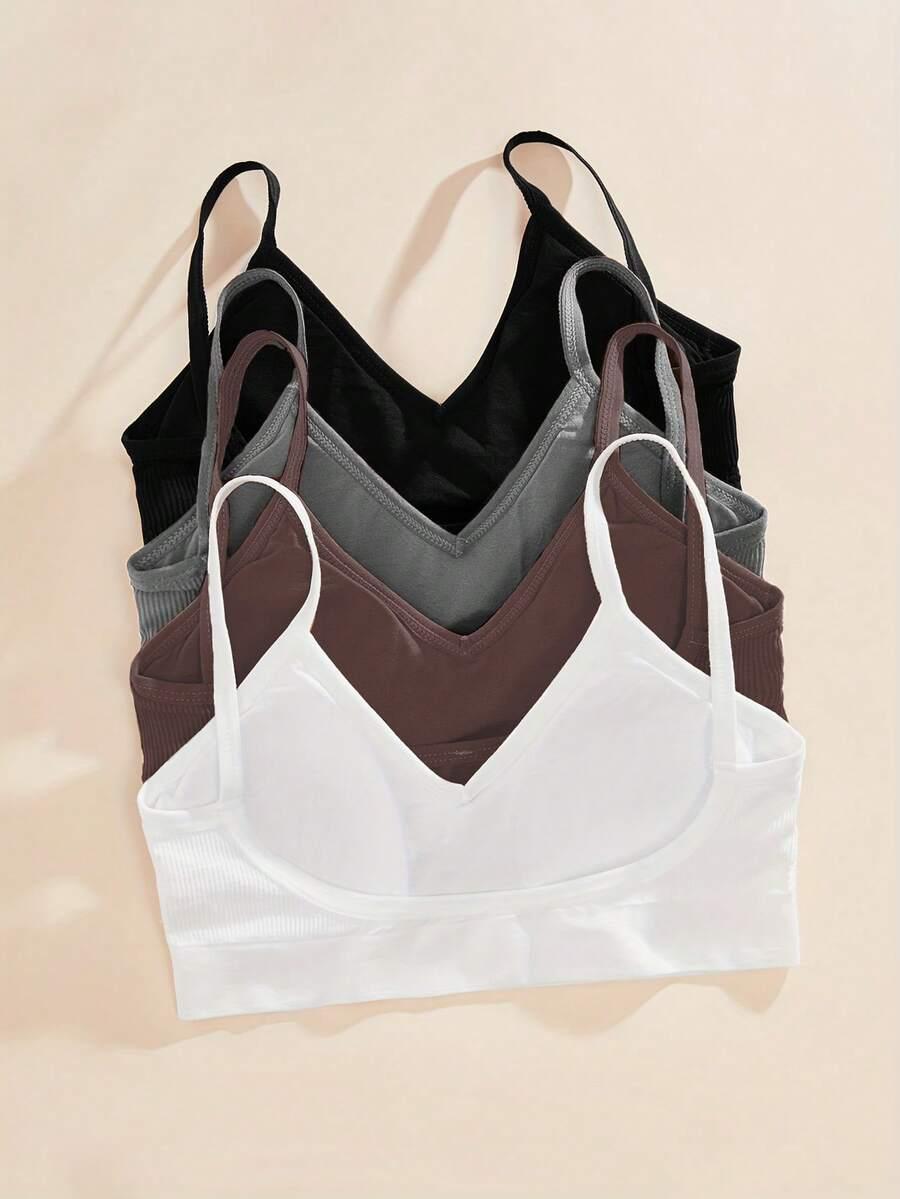 SHEIN BIUSTONOSZ SPORTOWY 4-PACK S09__M