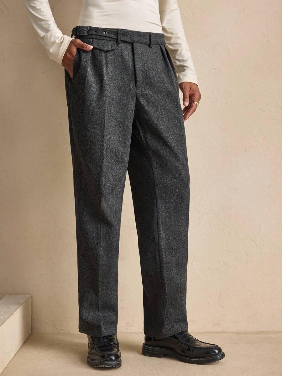 MANFINITY SZARE SPODNIE CASUAL S06__52