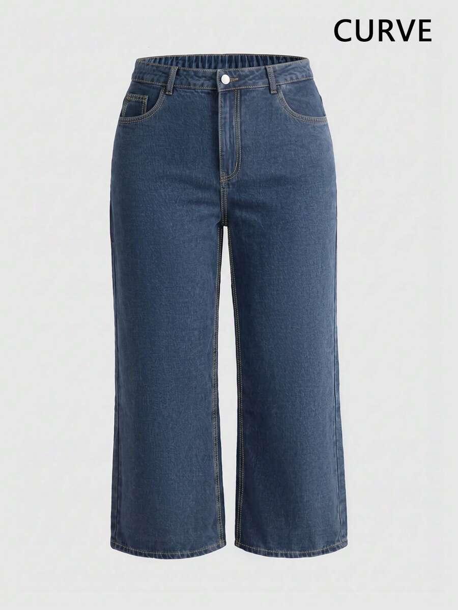 SHEIN NIEBIESKIE SPODNIE JEANS S06__46