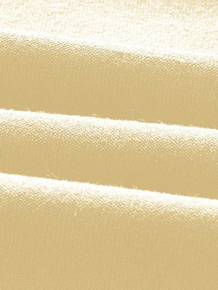SHEIN ŻÓŁTY TOP ODKRYTE PLECY S06__L