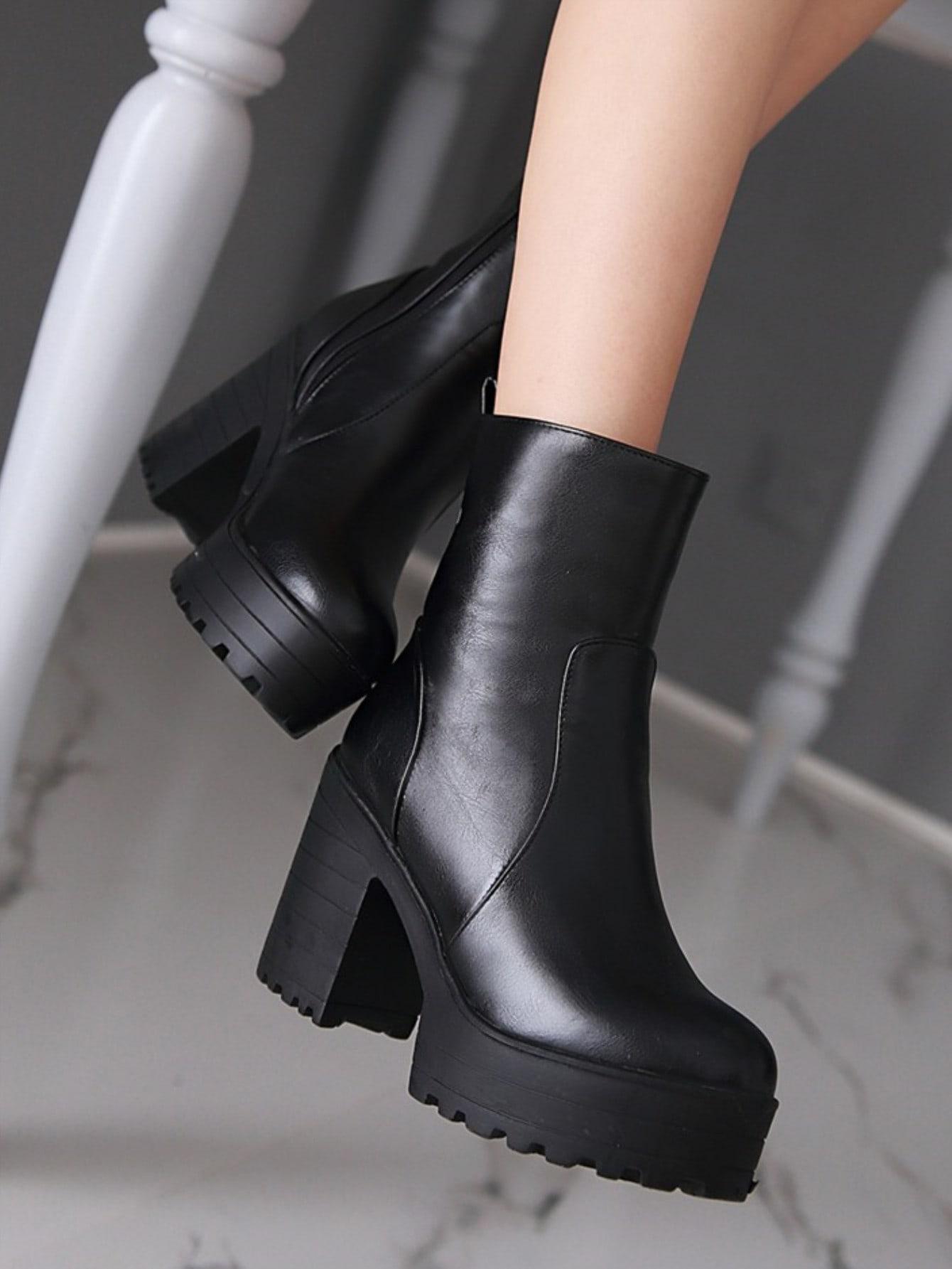 SHEIN CZARNE BOTKI OBCAS W01__39