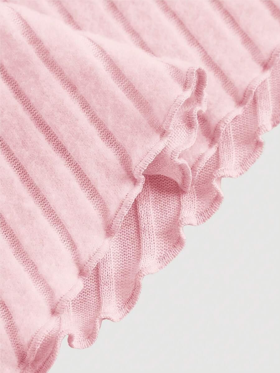 SHEIN RÓŻOWA ASYMETRYCZNA BLUZKA S06__48