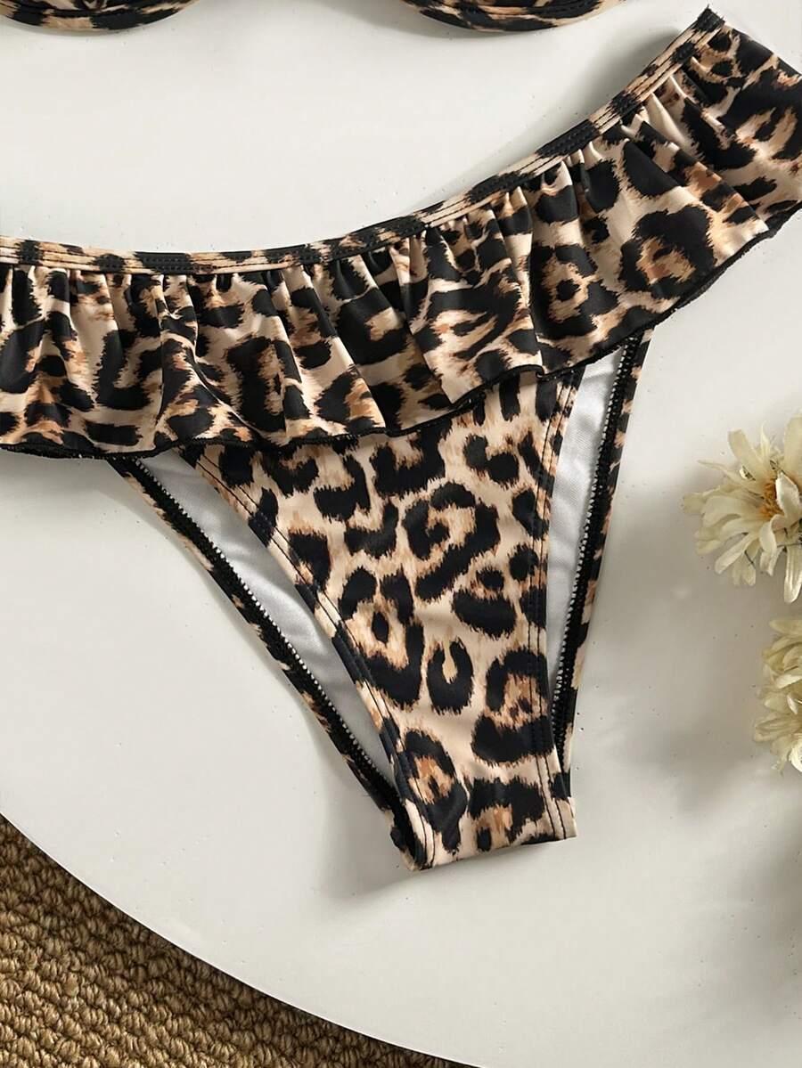SWIM MOD DWUCZĘŚCIOWY STRÓJ KĄPIELOWY ANIMAL PRINT S09__S