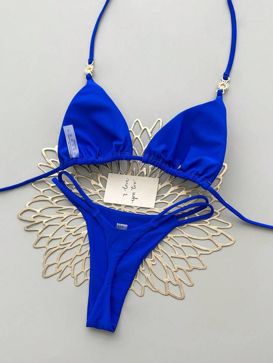SHEIN DWUCZĘŚCIOWY STRÓJ KĄPIELOWY S09__S