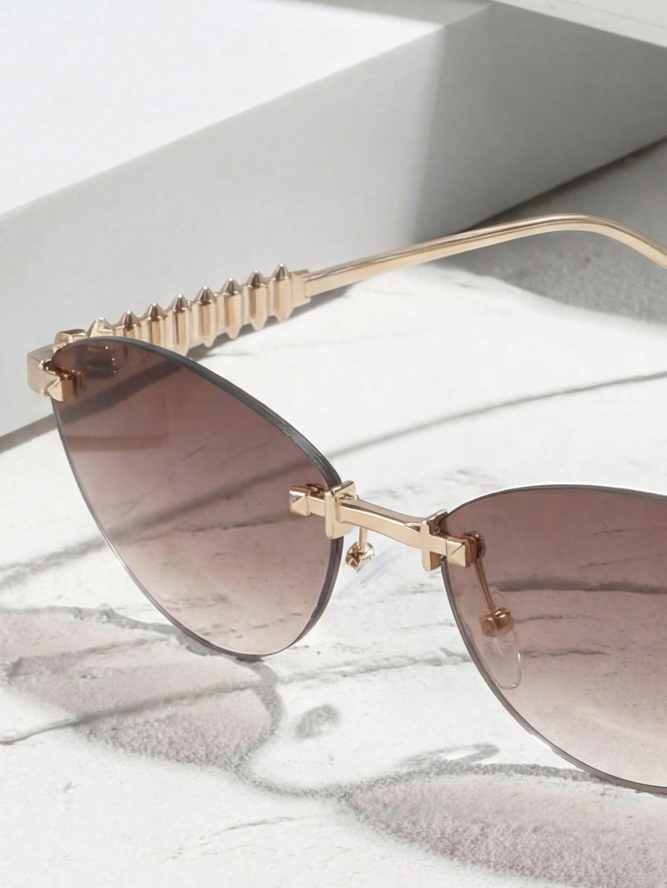 SHEIN OKULARY PRZECIWSŁONECZNE ZDOBIENIE