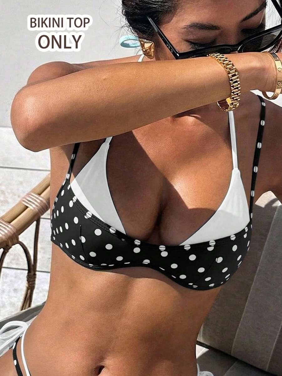 SHEIN GÓRA OD BIKINI GROSZKI S06__L
