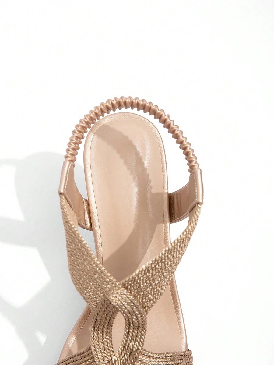 SHEIN ZŁOTE SANDAŁY OBCAS S06__39