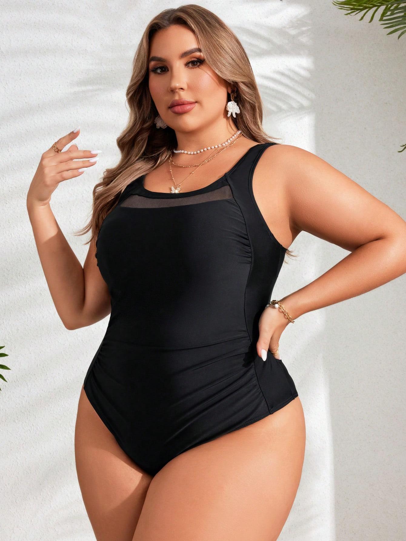 SHEIN JEDNOCZĘŚCIOWY STRÓJ KĄPIELOWY S09__46