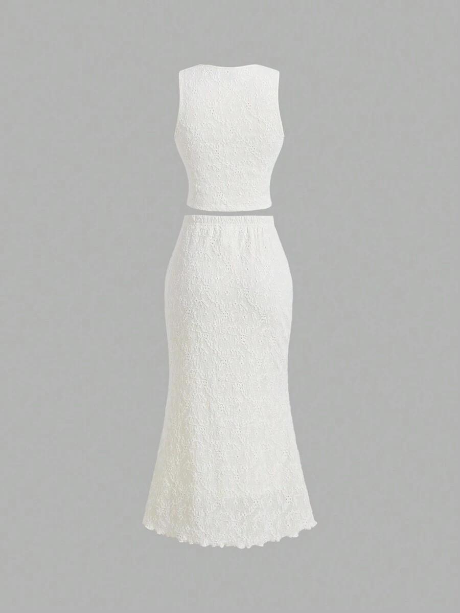 SHEIN TOP SPÓDNICA KOMPLET S06__L