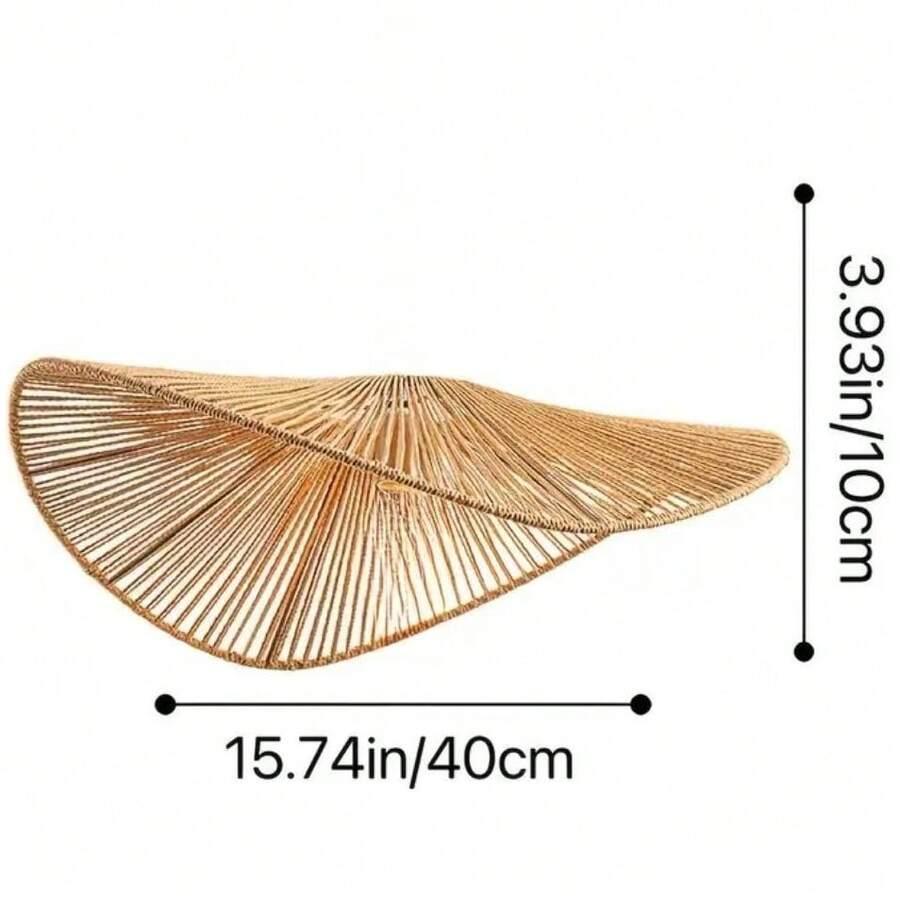 SHEIN BRĄZOWY ABAŻUR 2-PACK S07__40X10