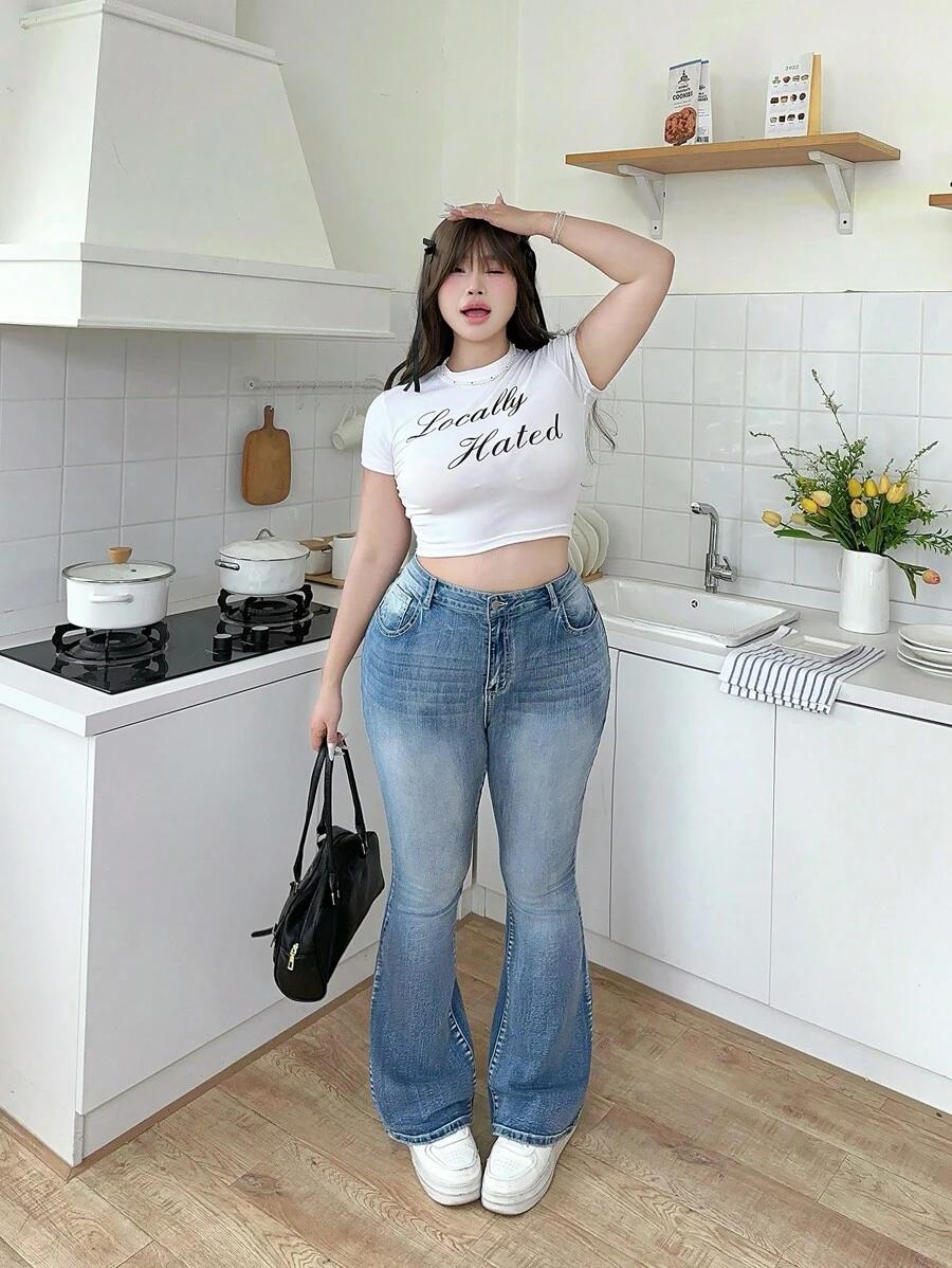 SHEIN NIEBIESKIE SPODNIE JEANS S06__48