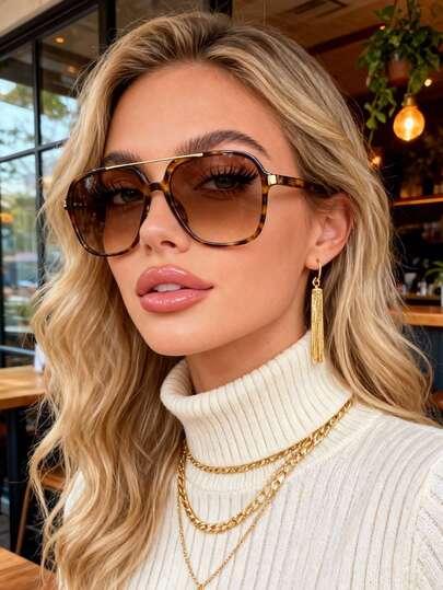 SHEIN OKULARY PRZECIWSŁONECZNE CASUAL S07__