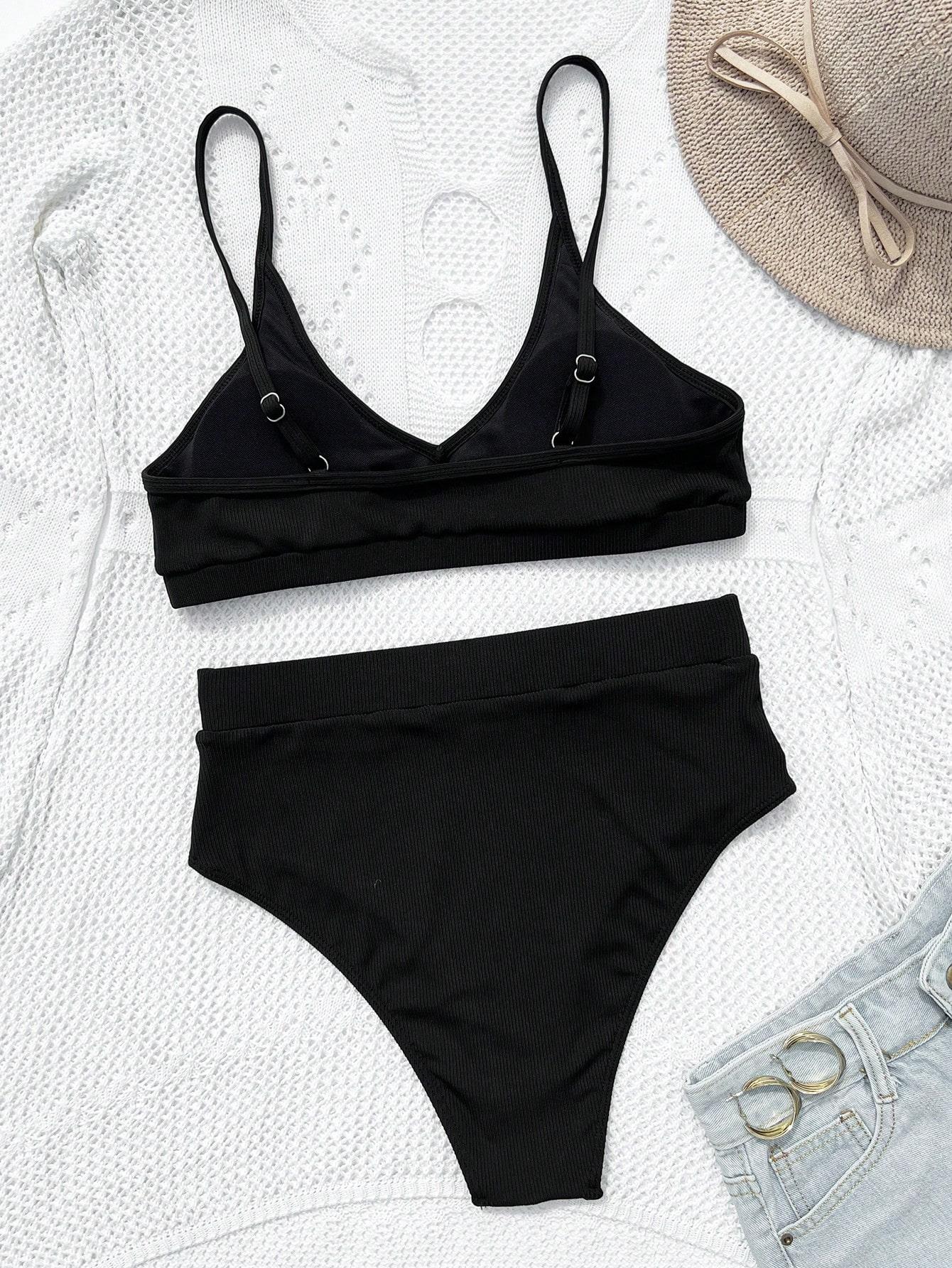 SHEIN DWUCZĘŚCIOWY STRÓJ KĄPIELOWY S09__XXL