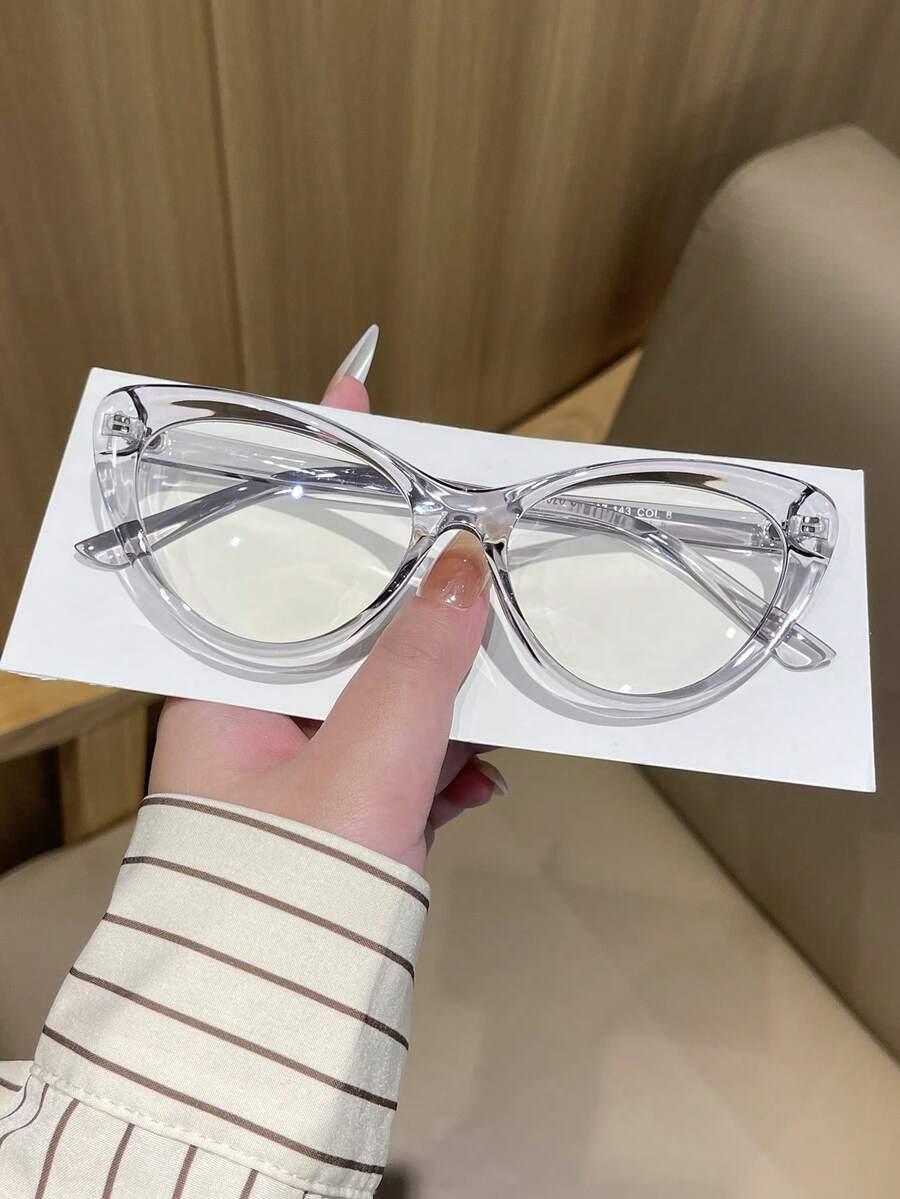 SHEIN SZARE OKULARY ZERÓWKI S07