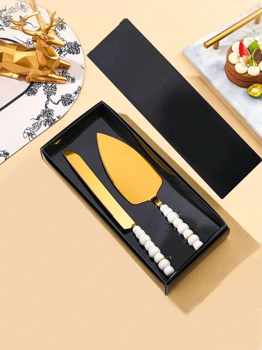 SHEIN ŁOPATKA DO CIASTA NÓŻ KOMPLET S07__27X3