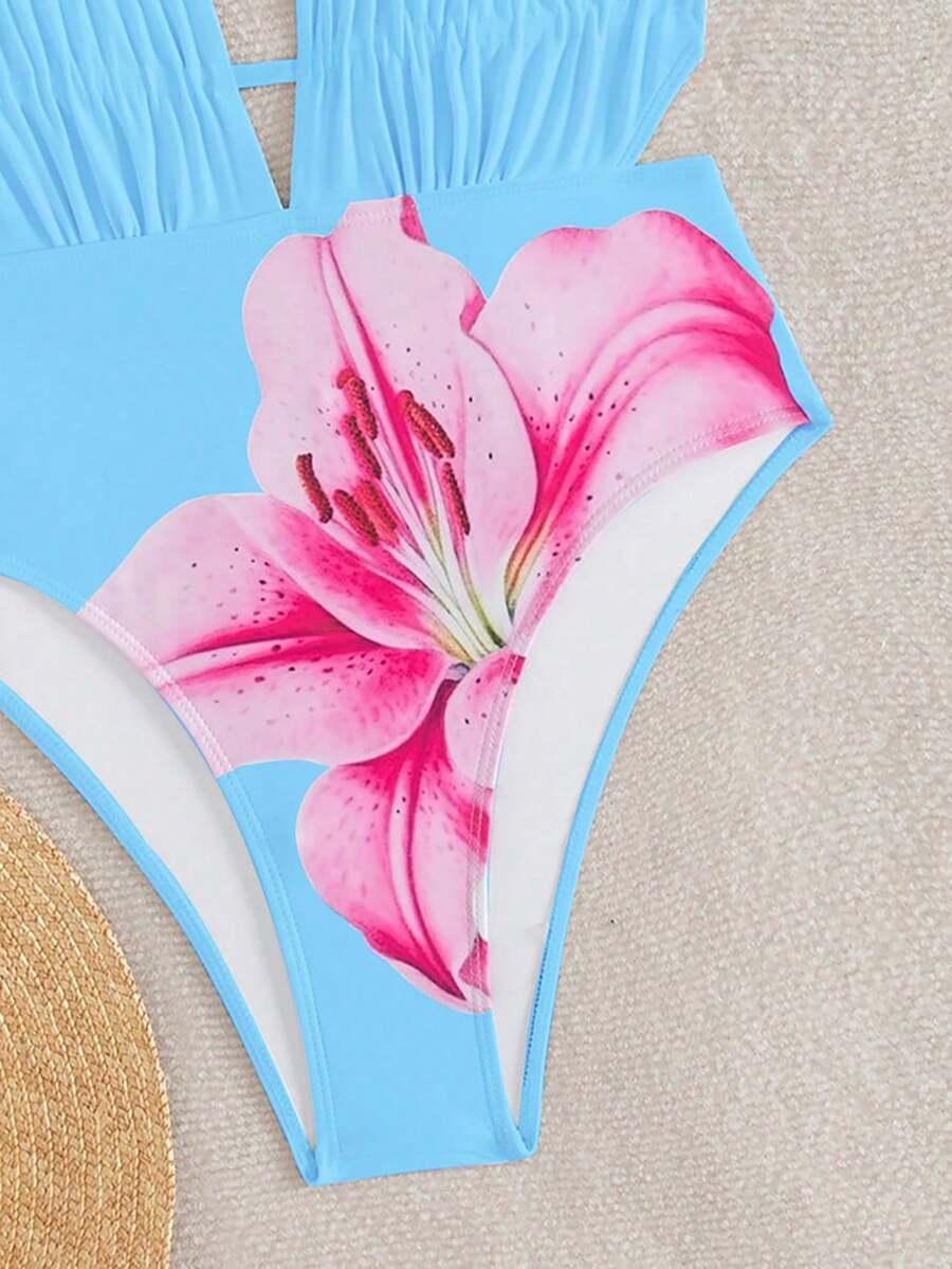 SHEIN JEDNOCZĘŚCIOWY STRÓJ KĄPIELOWY S09__XL
