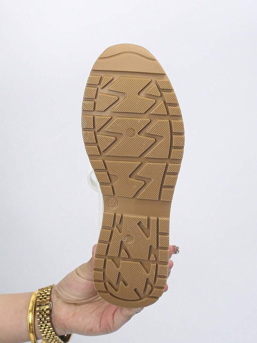 SHEIN BIAŁE SPORTOWE BUTY WYCIĘCIA S06__38