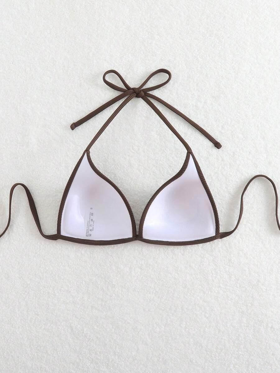 SWIM BASICS BRĄZOWA GÓRA OD BIKINI S09__S