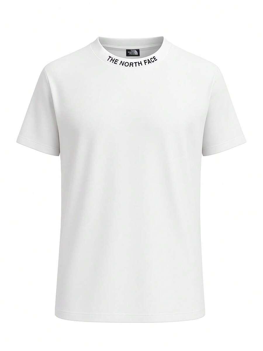 THE NORTH FACE BIAŁY T-SHIRT NADRUK S06__M