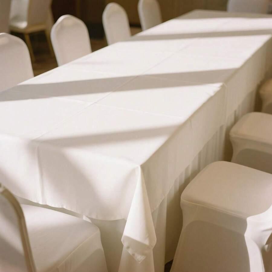 SHEIN BIAŁY OBRUS NA STÓŁ S07__150X350CM