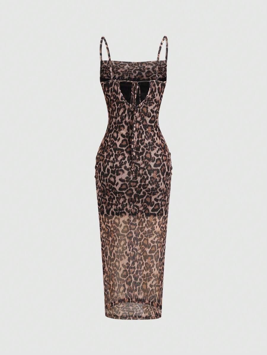 SWEETRA MAXI SUKIENKA ANIMAL PRINT S06__L