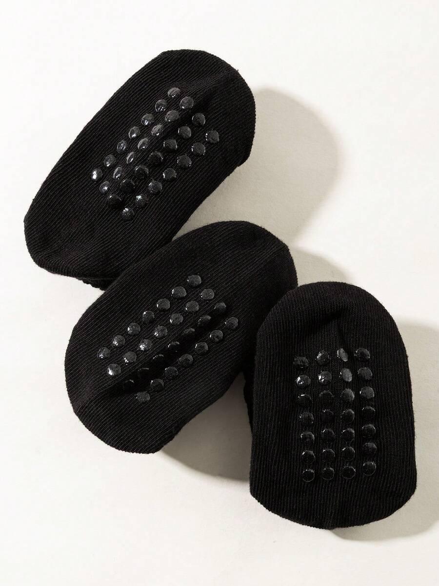 SHEIN CZARNE SKARPETKI 4-PACK S07__22-26