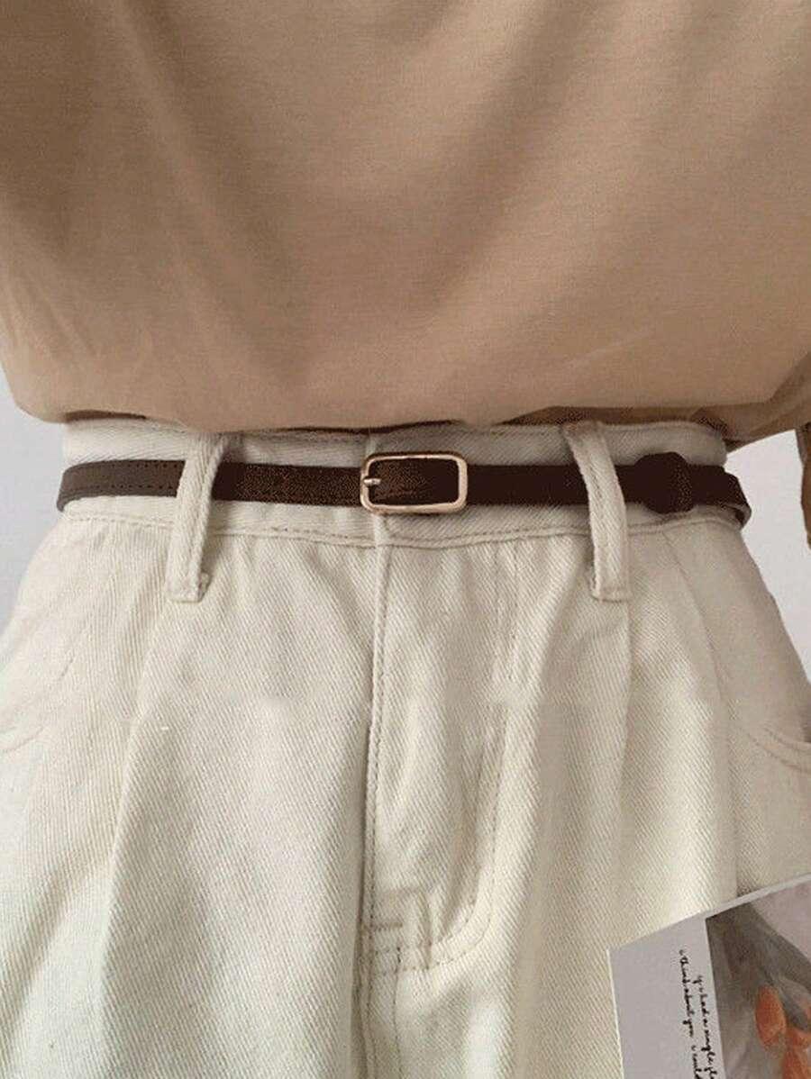 SHEIN BRĄZOWY PASEK 1 SZT S07__70/80