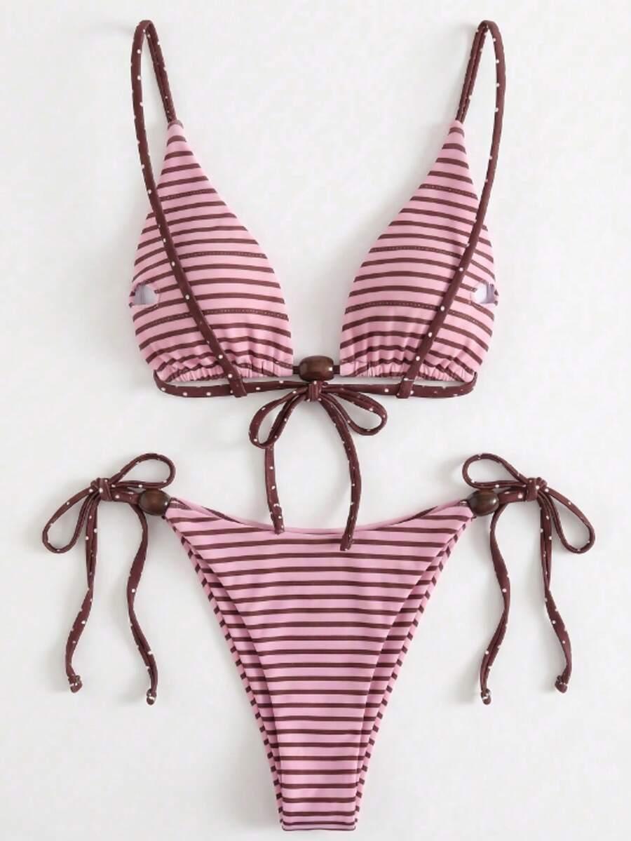 SHEIN DWUCZĘŚCIOWY STRÓJ KĄPIELOWY S09__XS