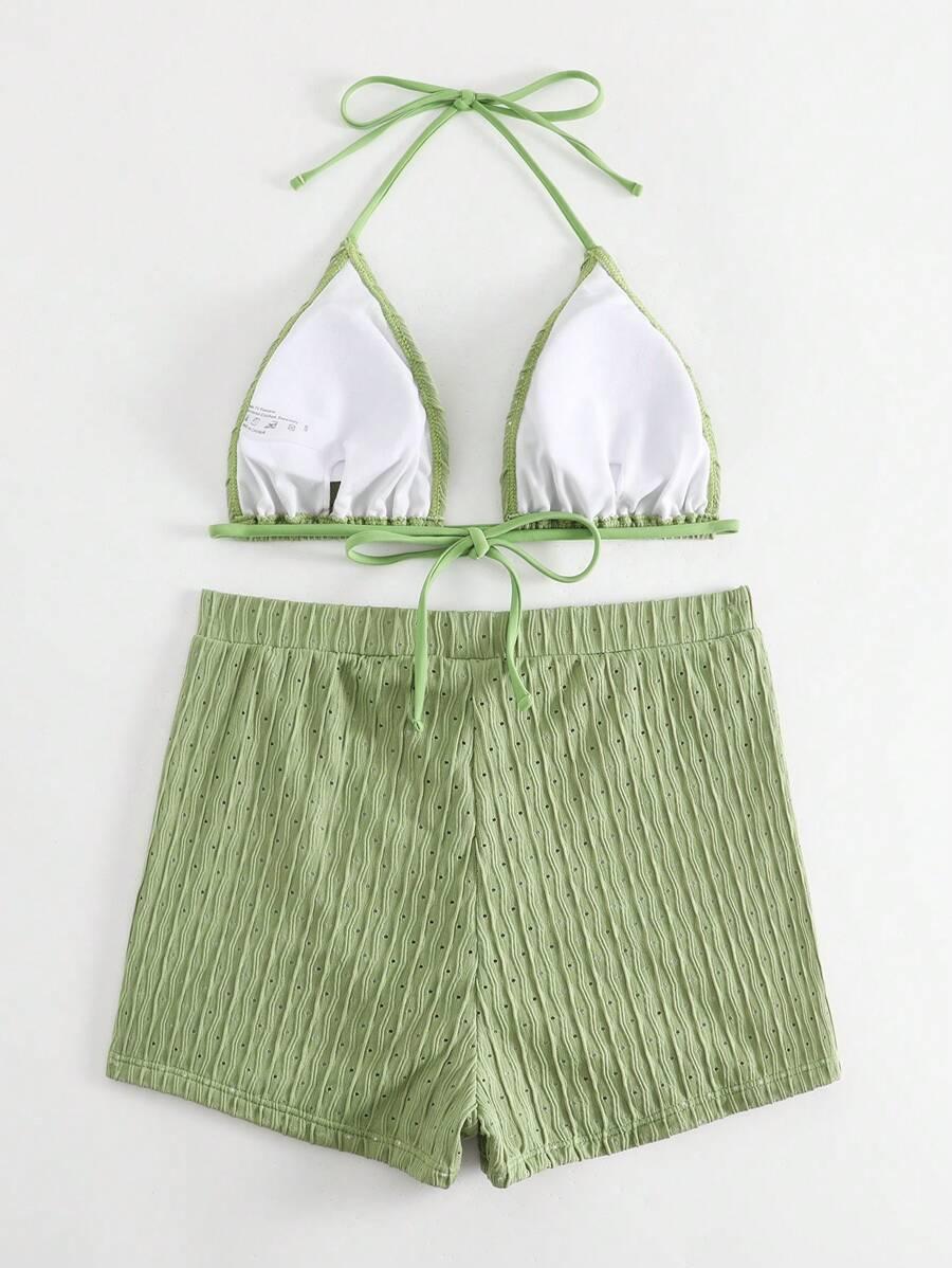 SHEIN DWUCZĘŚCIOWY STRÓJ KĄPIELOWY S09__XL
