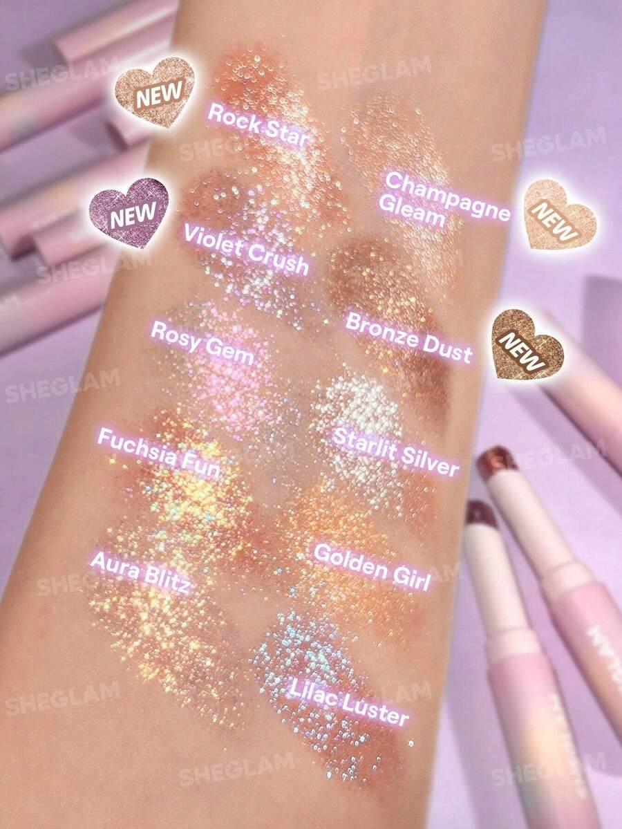 SHEIN CIEŃ DO POWIEK CHAMPAGNE GLEAM S07