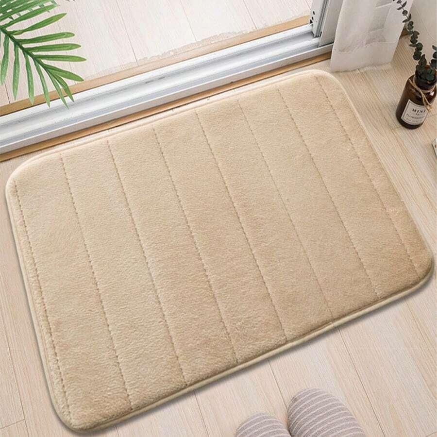 SHEIN BEŻOWY DYWANIK ŁAZIENKOWY S07__40X60
