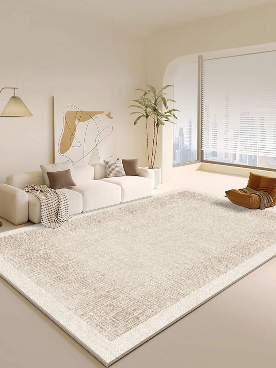 SHEIN BEŻOWY DYWAN WZÓR S07__100X150