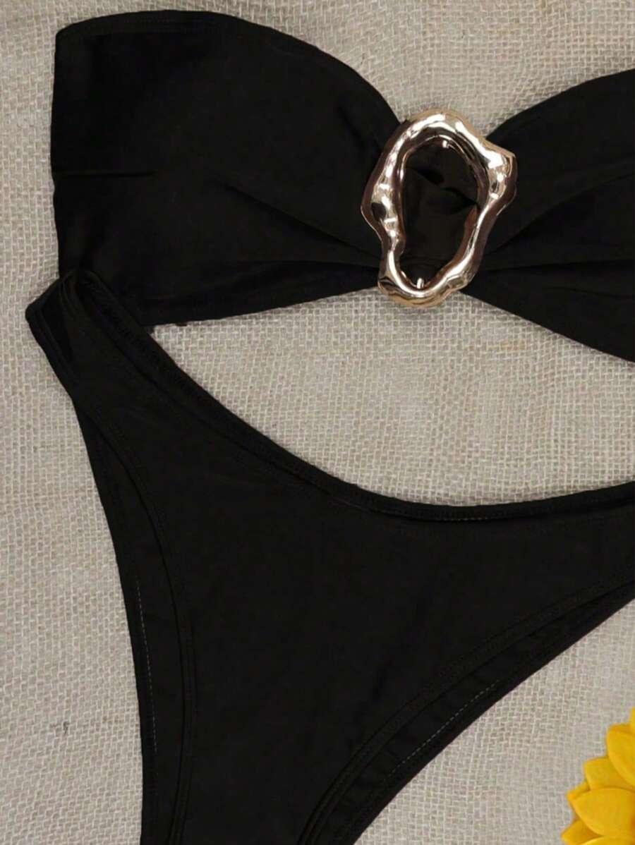 SHEIN DWUCZĘŚCIOWY STRÓJ KĄPIELOWY S09__XS