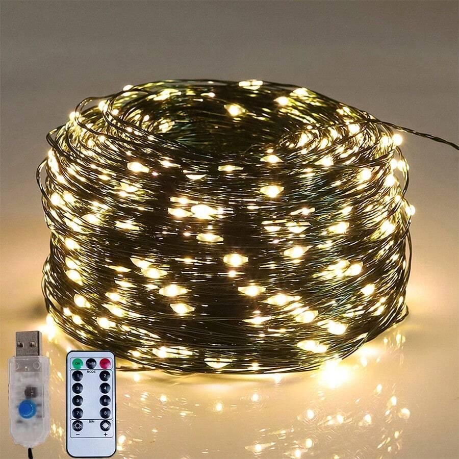 SHEIN LAMPKI LED NA CHOINKĘ BDD__20M